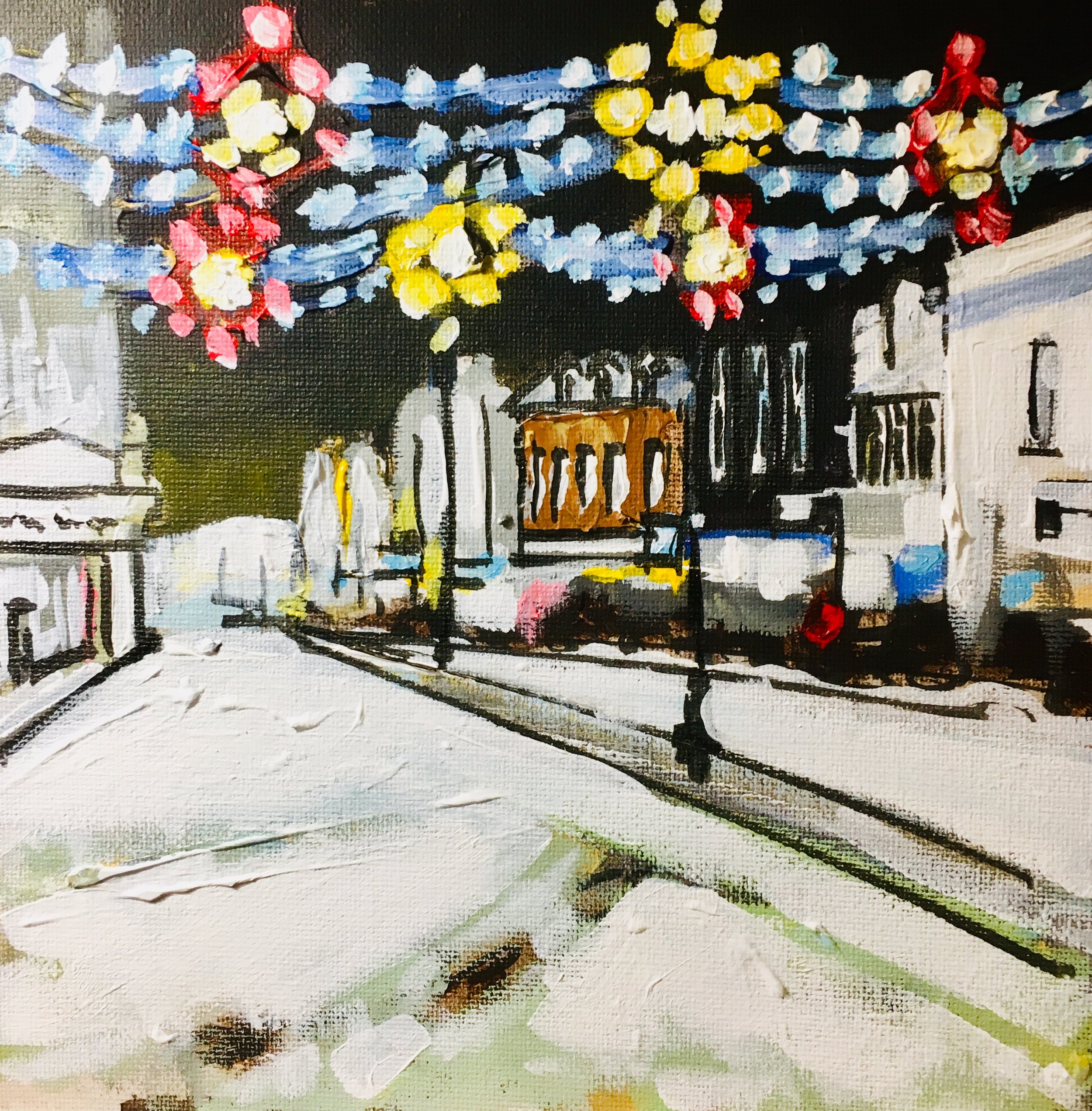 Bridge St, Stratford in Snow, 2018