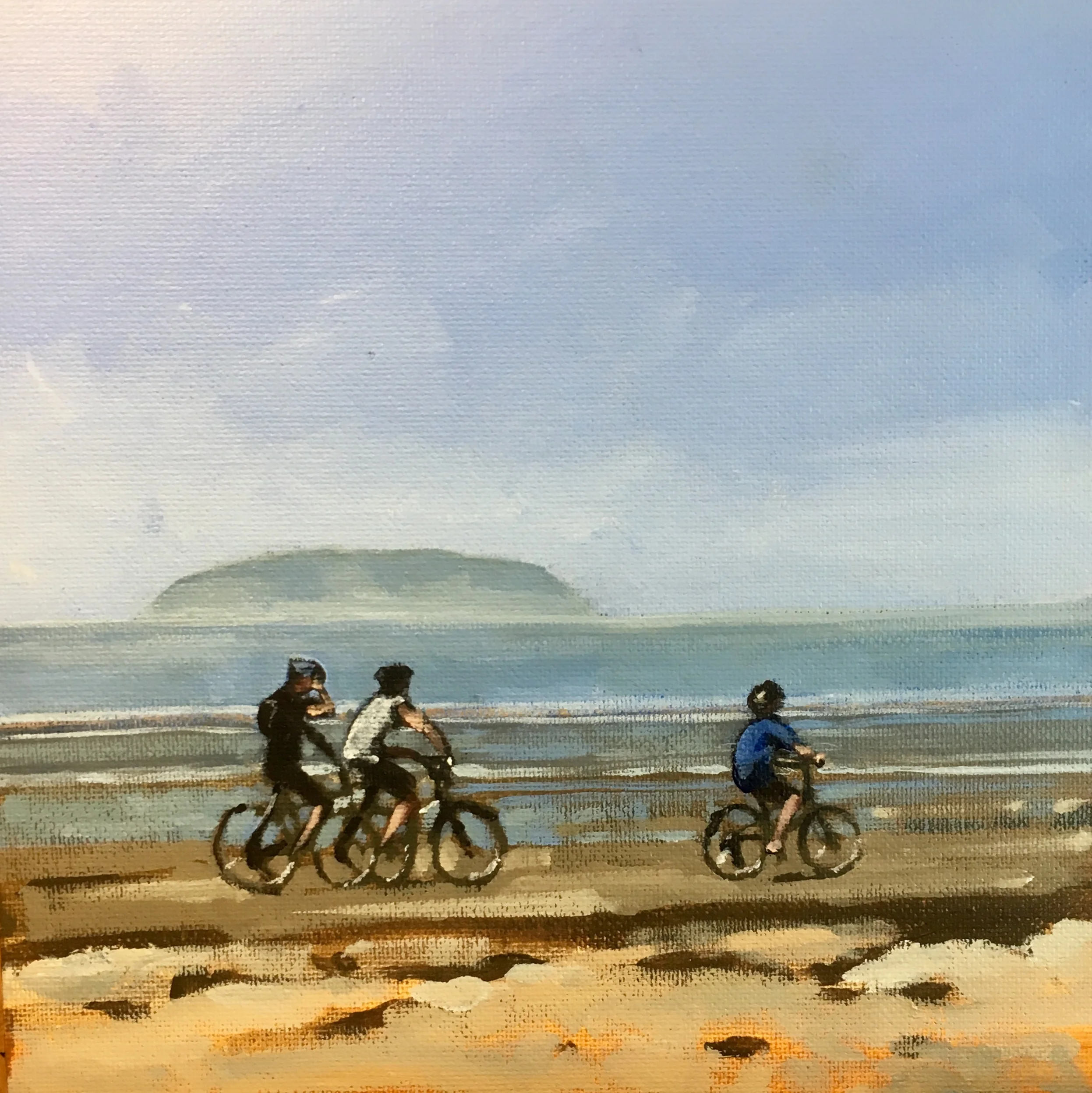 Bike Ride on Brean Sands, 2018