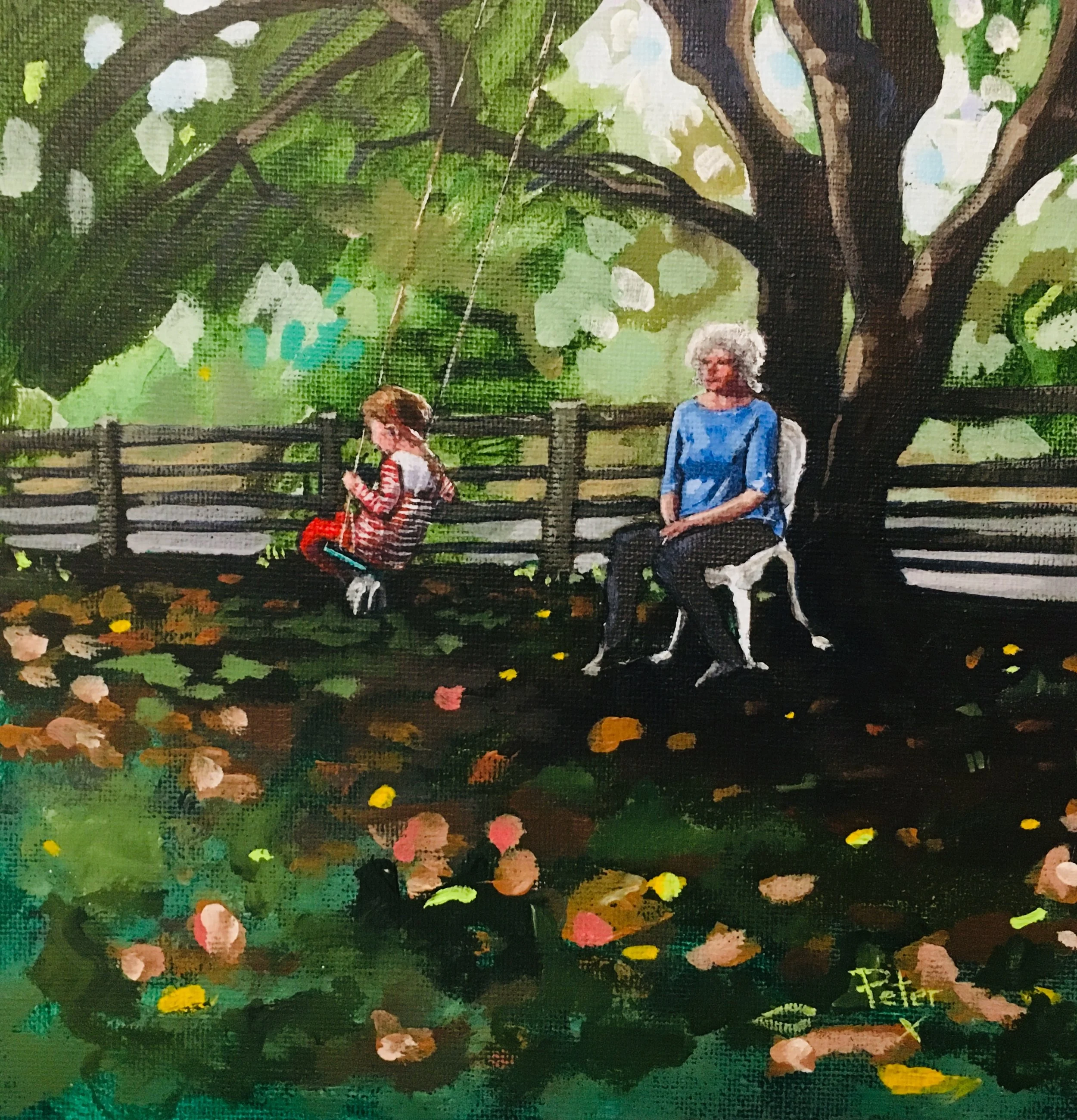 Grandma’s Apple Tree (SOLD)