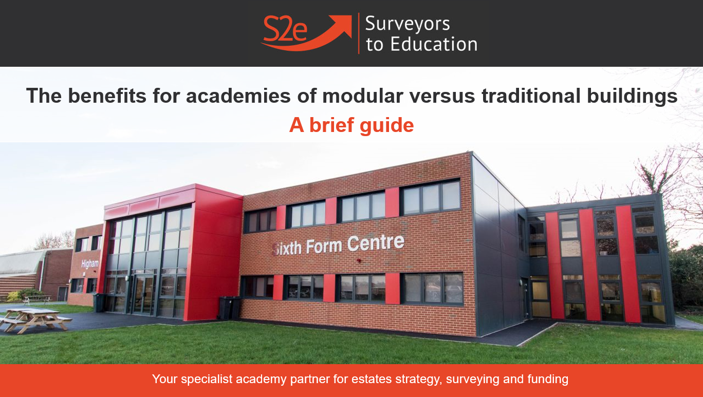 EBOOK: The benefits of modular versus traditional buildings for academies