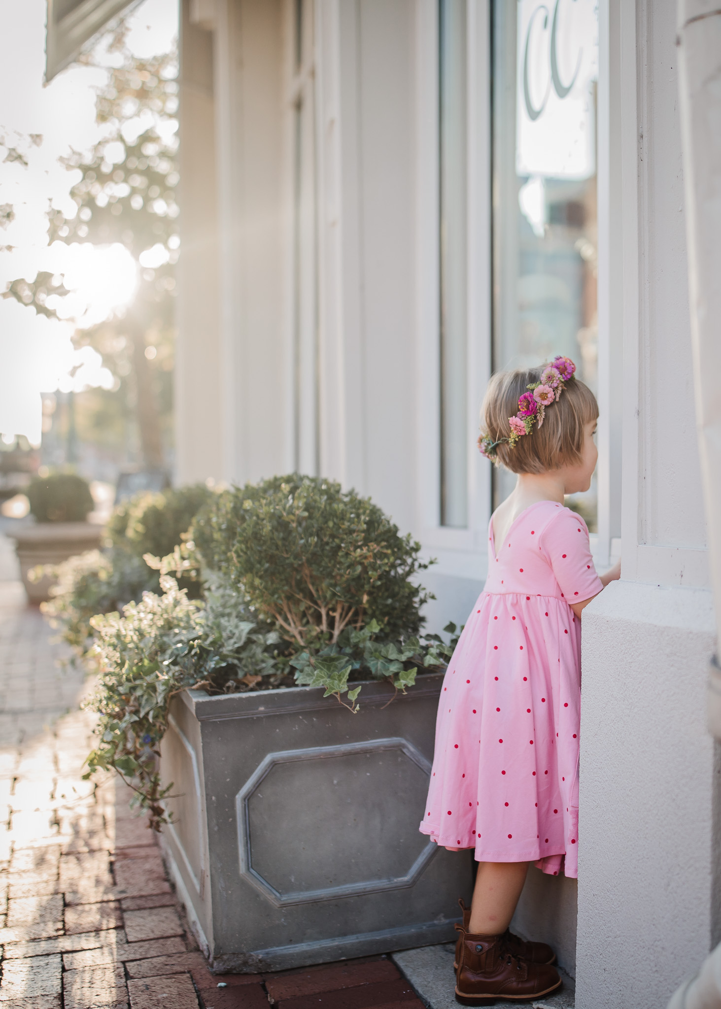 little girl birthday shoot