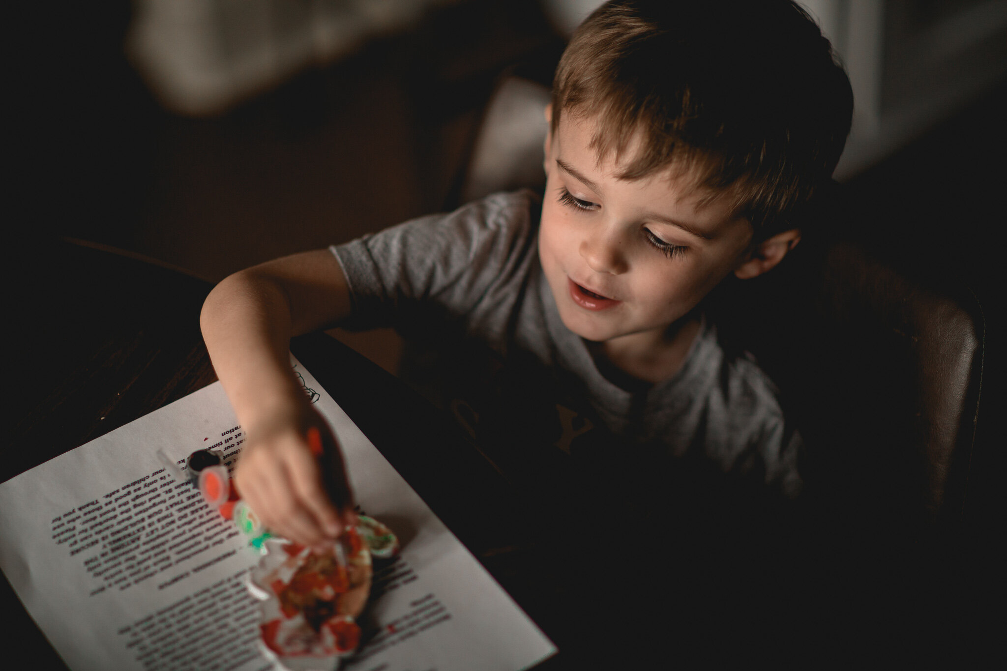 toddler painting project