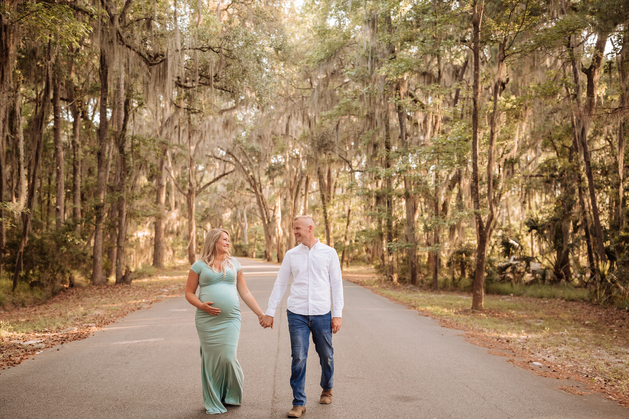 savannah maternity session