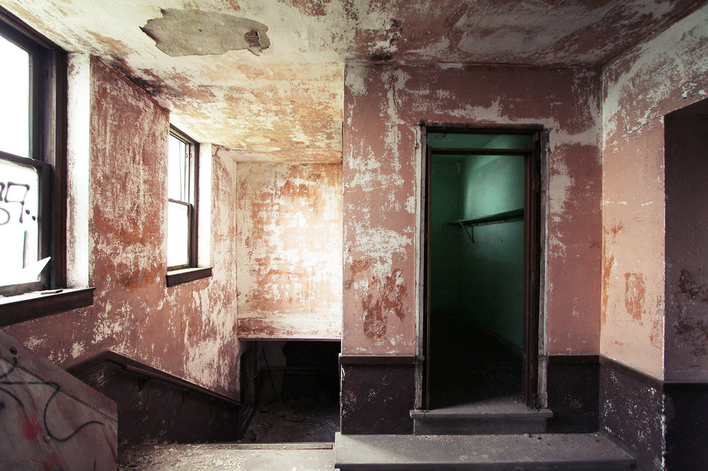 pink walls