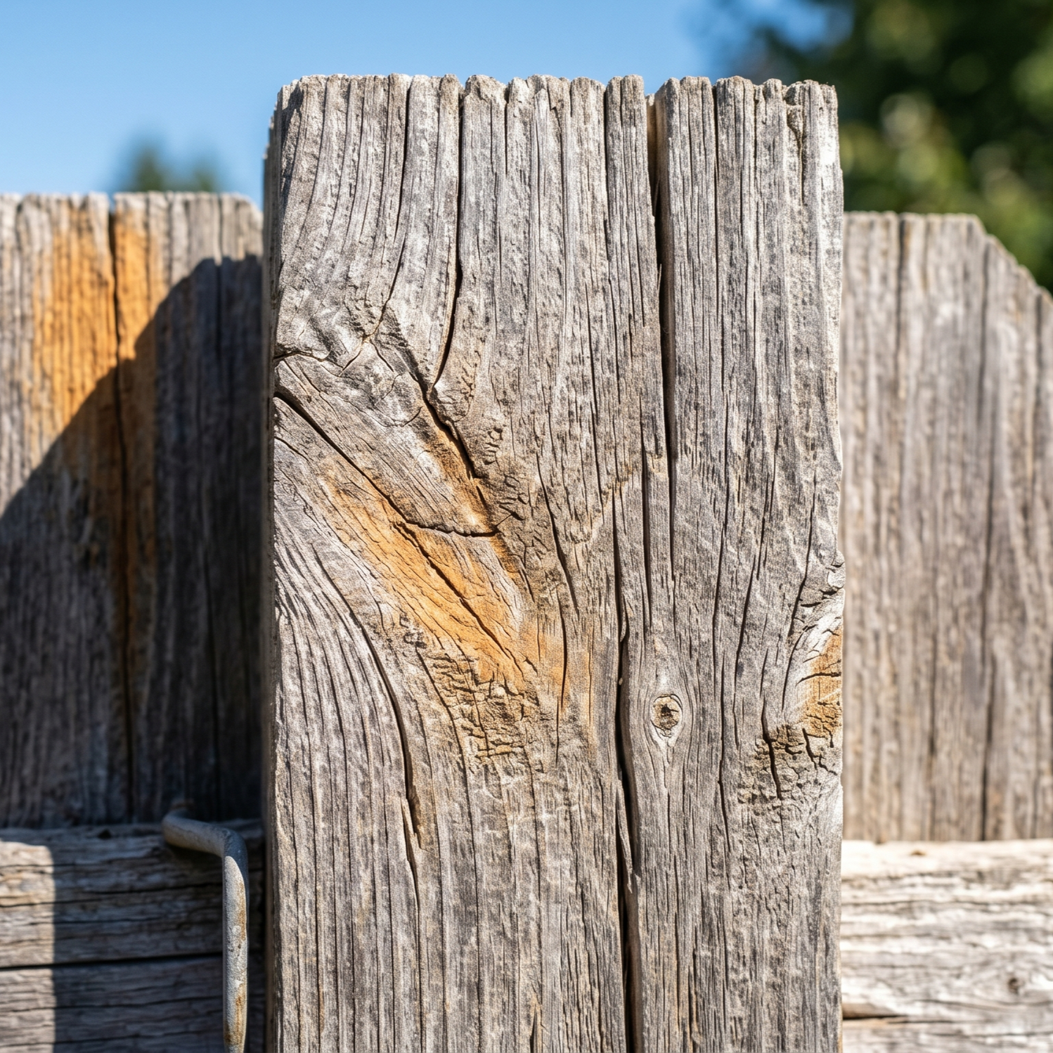Why Does a Wood Fence Turn Gray in the Sun?