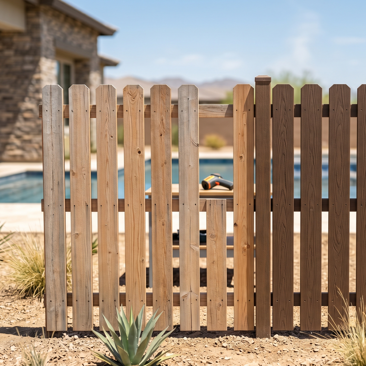 Cedar vs. Composite Privacy Fence: Which Lasts in Heat?