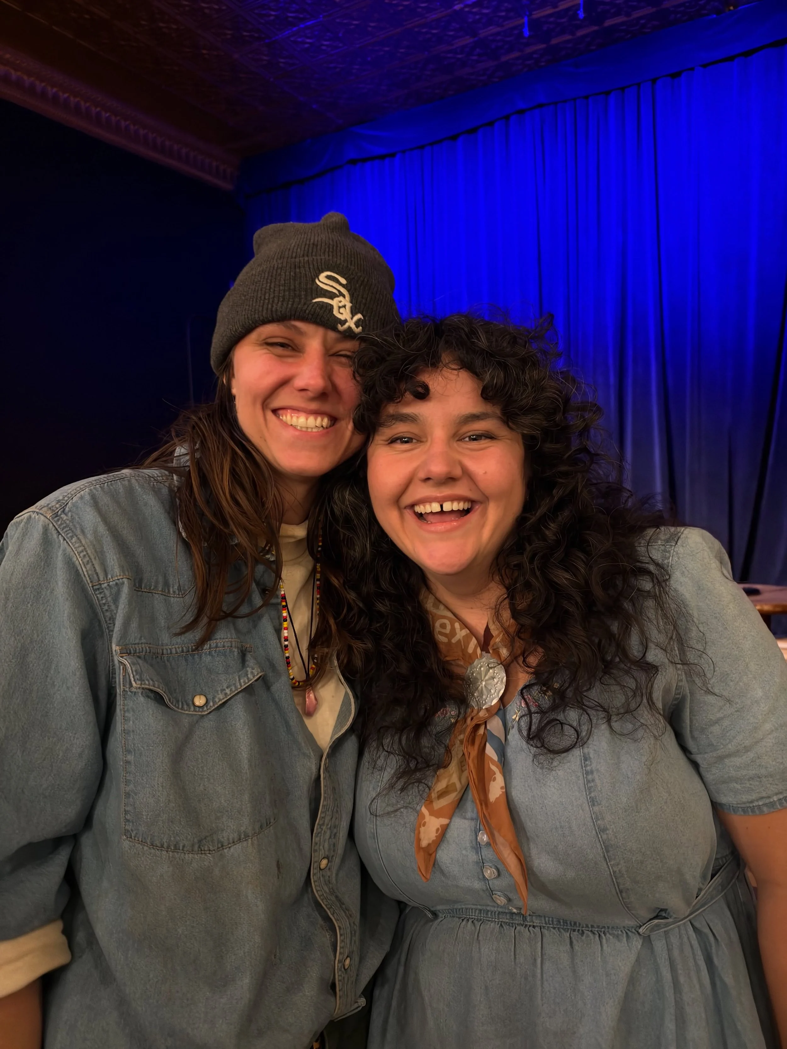 we had a full house last night at @therobintheatre in Lansing!!! our very first Michigan show was one for the books📚 thank y&rsquo;all for filling up the room on a Tuesday and listening and hootin&rsquo; and hollerin&rsquo;! you made the night so sp