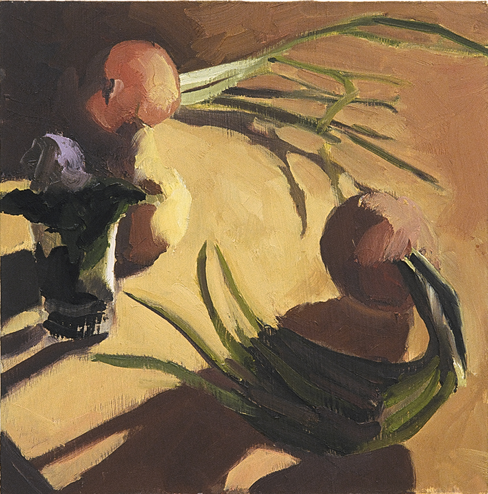 Onions and Buddleia