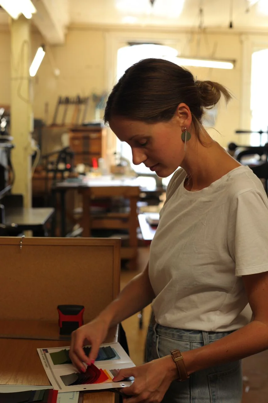 I annoy him by ordering more.