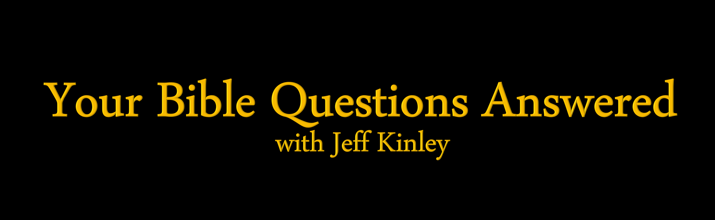 Why do people suffer? Is it always because of sin in their lives? Many people feel that this is the case, but that is not necessarily true. A question about sin and suffering was asked by Jesus’ disciples, who, upon encountering a blind