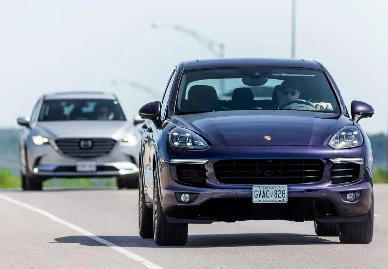 The Porsche Cayenne may not look green, but our team of journalists averaged 8.0 litres/100 km in this 416 hp, plug-in hybrid.