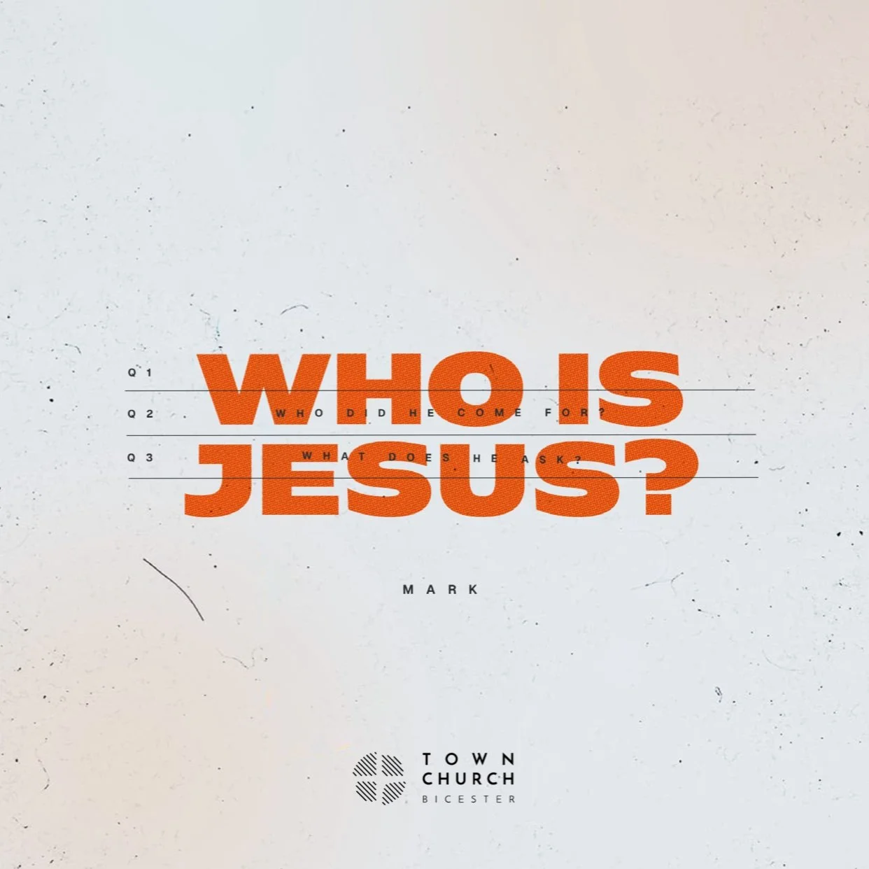 What does Jesus ask?