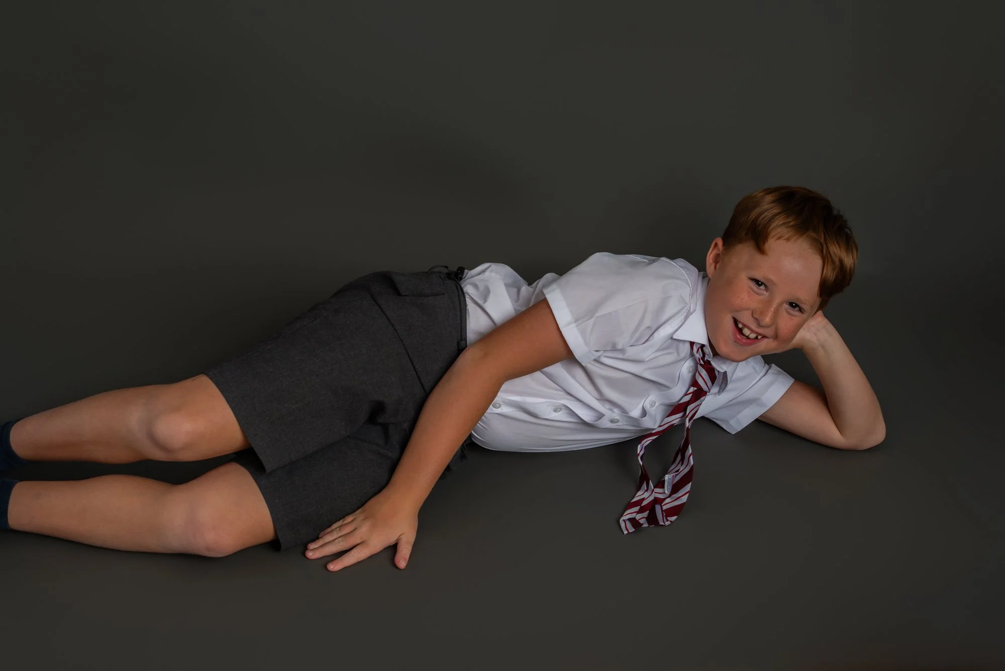 Relaxed back to school photo shoot