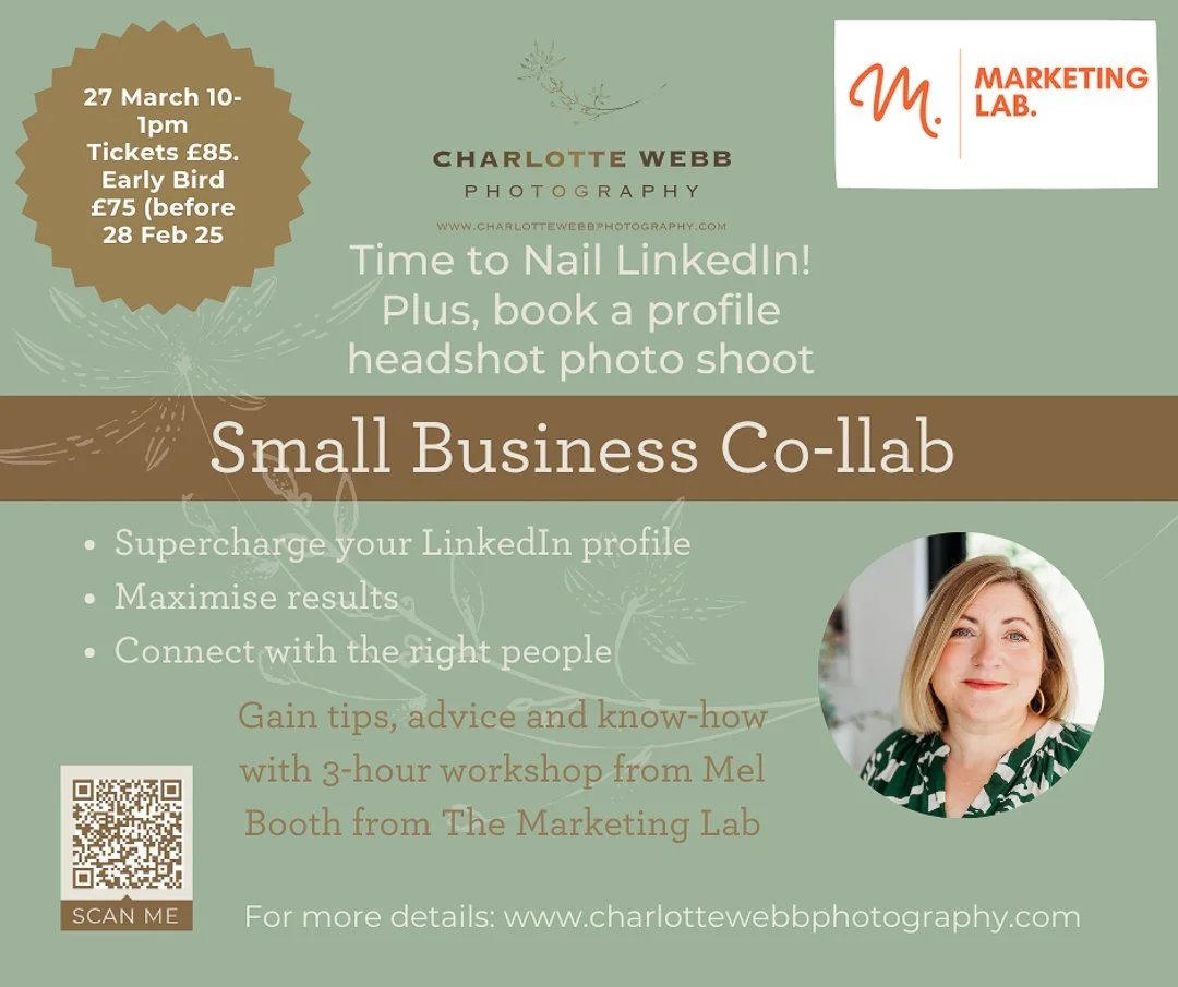 f you are struggling to navigate LinkedIn; unsure who to connect with; how to do your profile or how to achieve success on the platform then this workshop is for you.

The Small Business Co-Llab is collaborating with The Marketing Lab to bring you a 