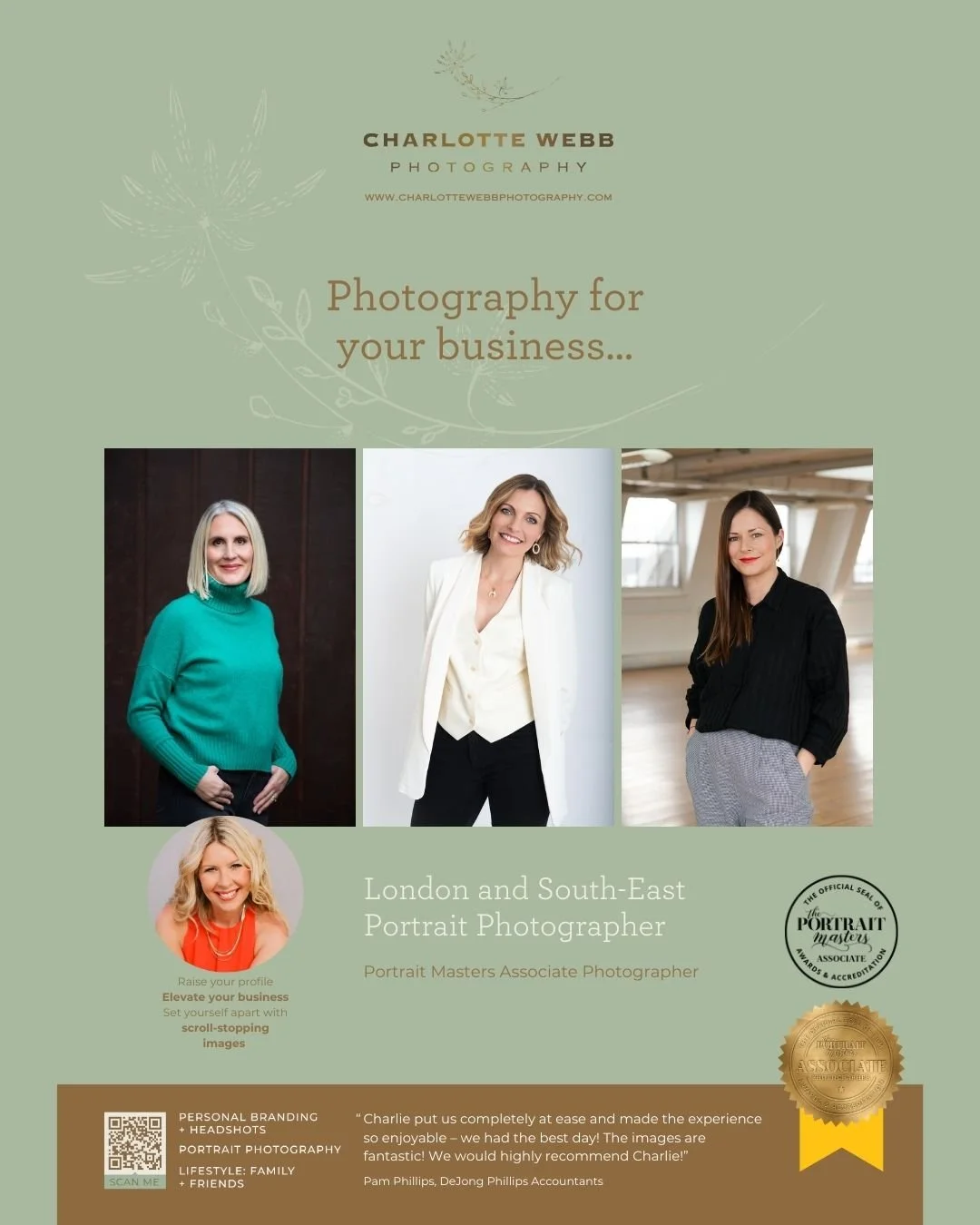 Enter my prize draw to win a &pound;250 photography voucher towards a photo shoot, products or a gift voucher. I offer business and branding/headshots or family and portrait photo shoots. Visit my website for more details.
