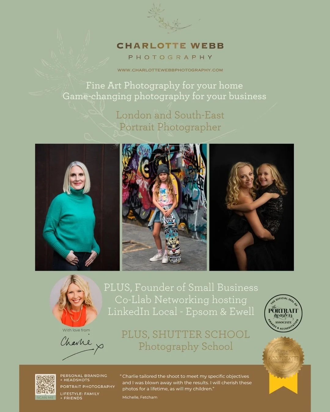 Little overview of all the photography I offer. To find out more or to be in with the chance of winning a voucher to work with me, visit my website. Link in comments. #personalbrandingphotography #familyportrait #eventphotography #photographyschool #