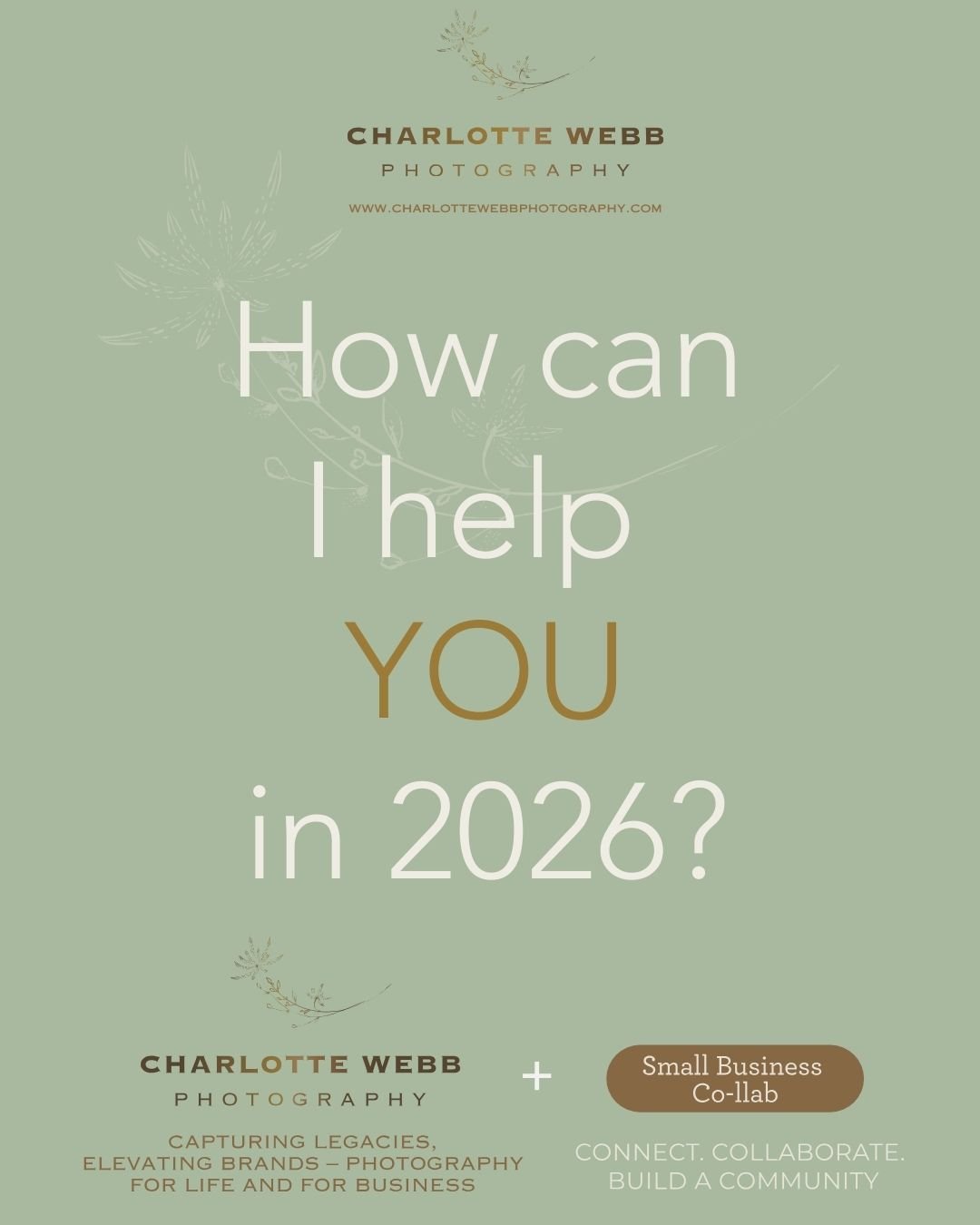 How Can I Help YOU In 2026?

Top of the Year! January is the month to look ahead at all the things we have planned or hope to have planned for the year. So, what does 2026 mean for you?

*Is there a big event planned?
*A milestone birthday or a speci