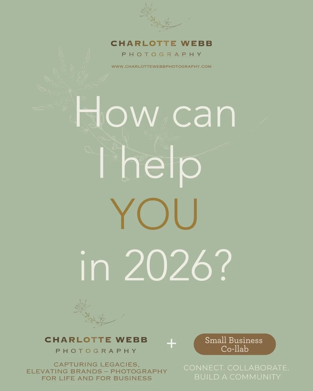 How Can I Help YOU In 2026?

Top of the Year! January is the month to look ahead at all the things we have planned or hope to have planned for the year. So, what does 2026 mean for you?

*Is there a big event planned?
*A milestone birthday or a speci