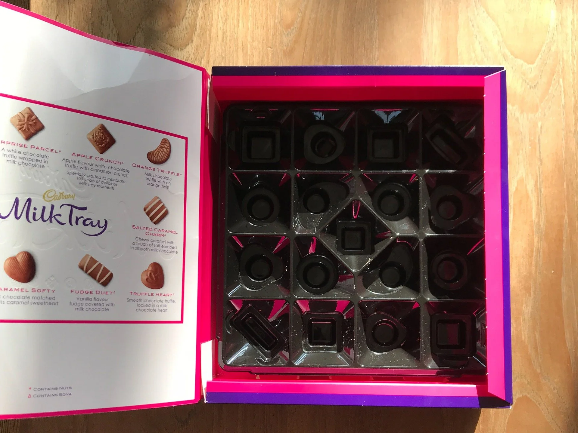 So that was the year when my daughter was in charge of 'minding the Mother's Day gift' while my husband was in Fiji on a work trip. She minded them very well, but still gave me the empty box having devoured the contents! If you are looking for some i