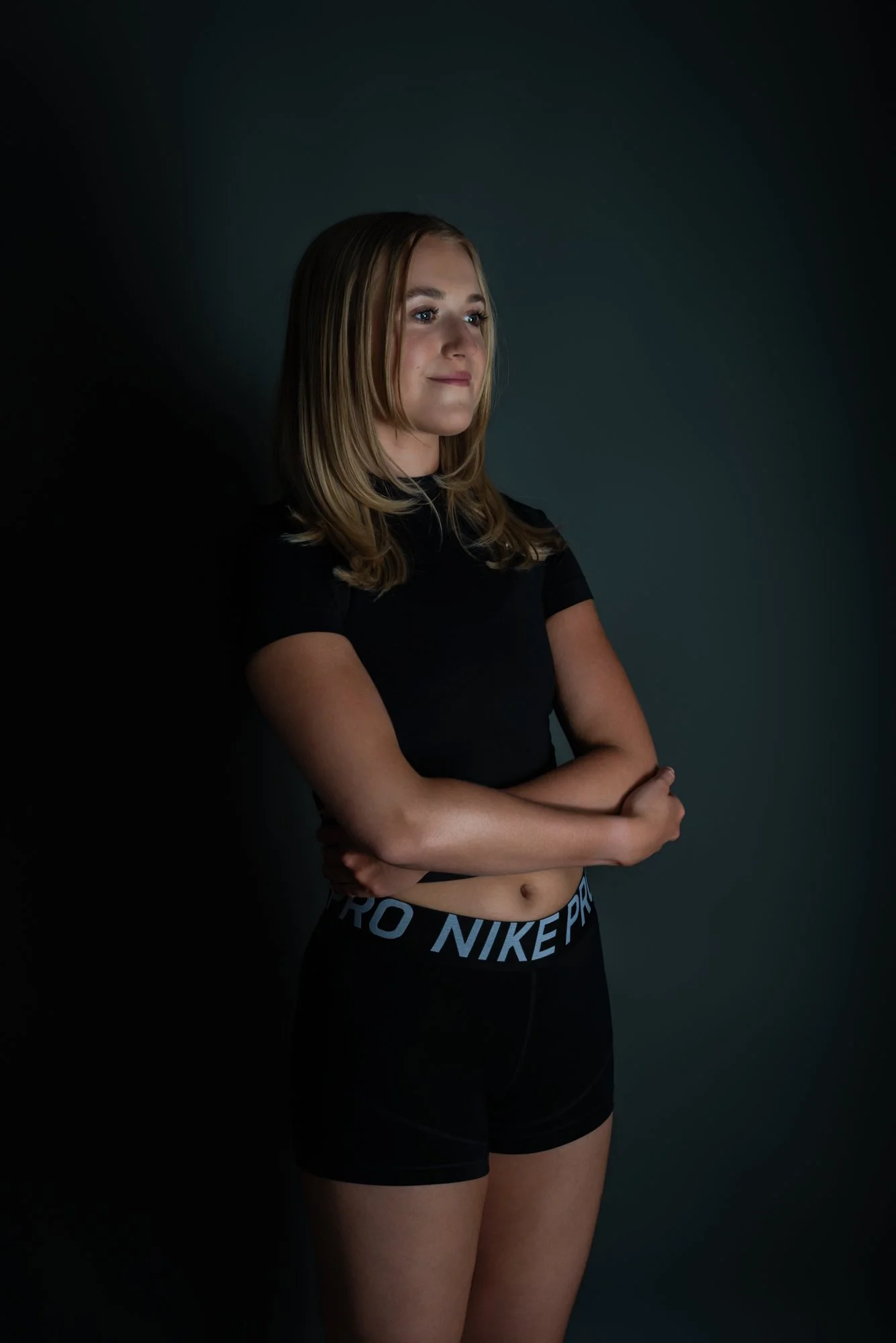 portrait photo shoot in studio