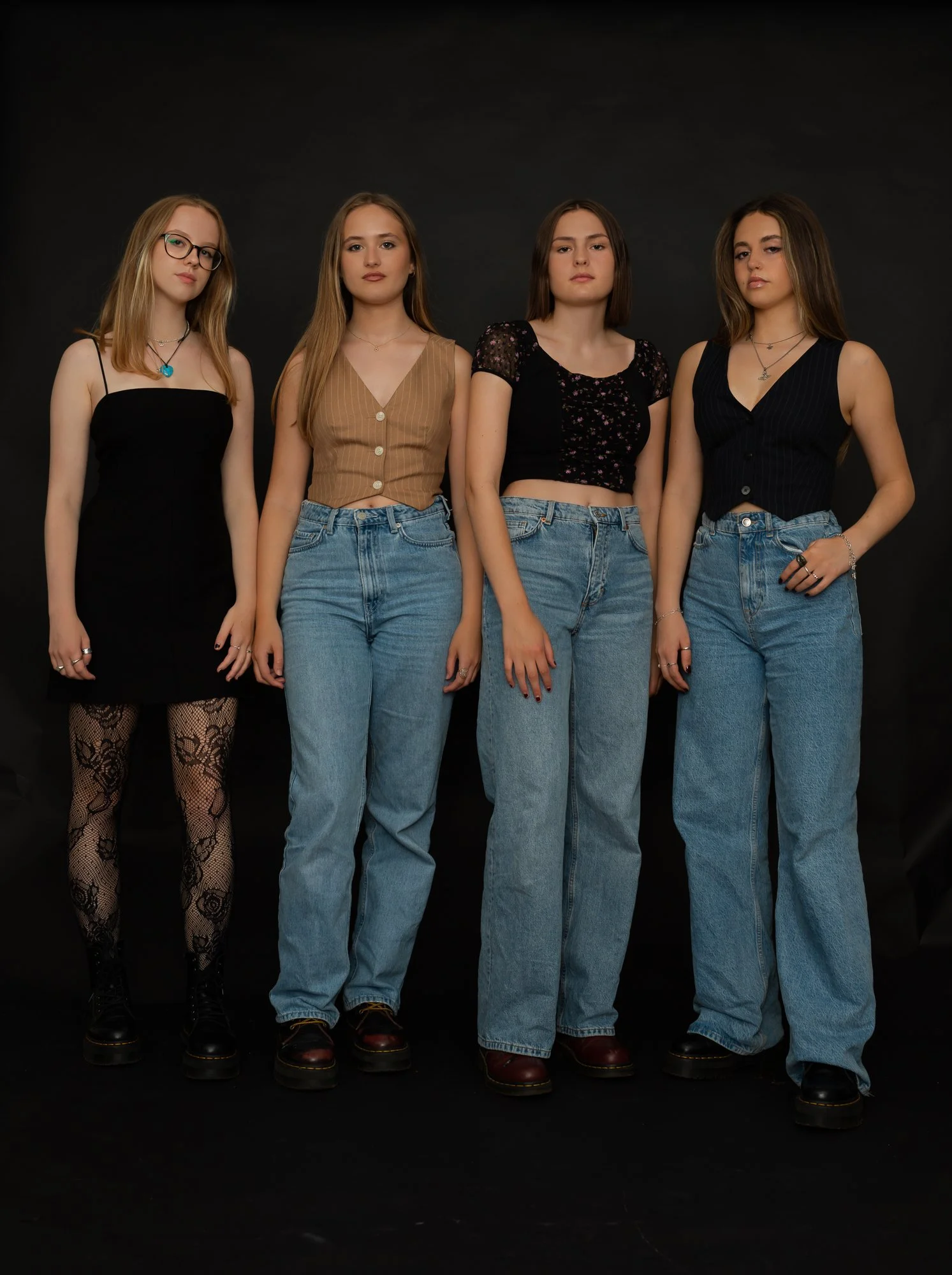 studio photo shoot for teens in Surrey