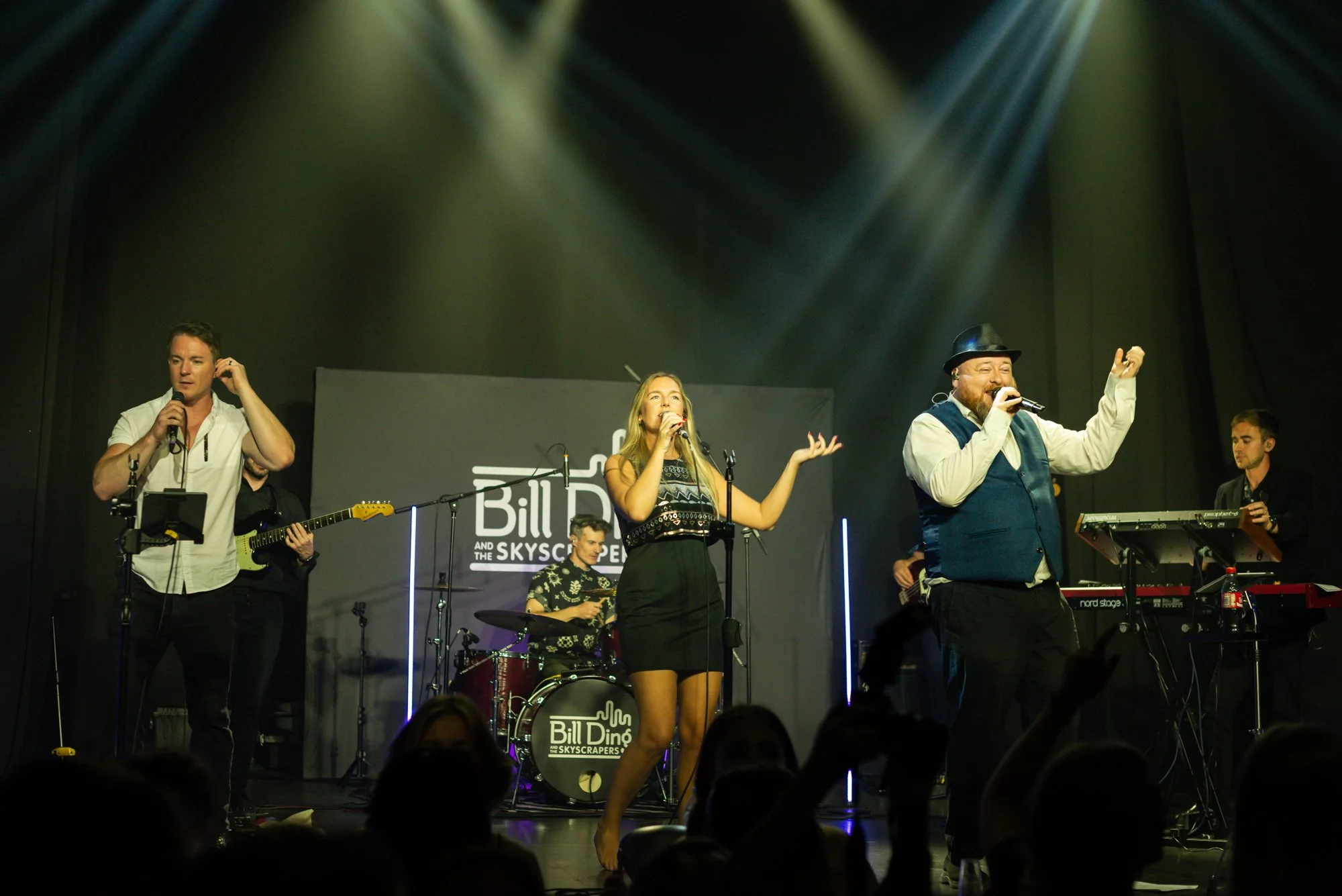 band playing at a 21st birthday party in esher