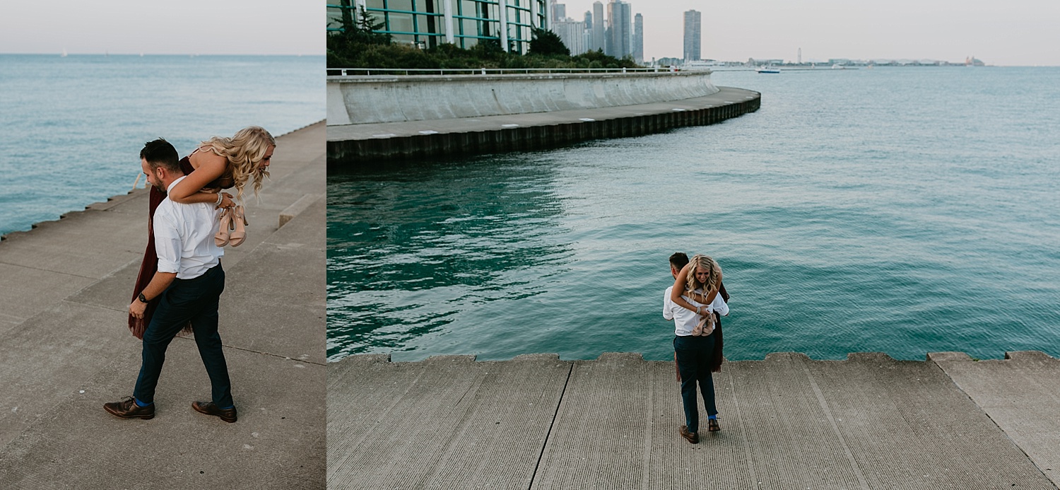Chicago Engagement Photos, downtown Chicago engagement photos, urban engagement photos, Chicago engagement photographer, Chicago wedding photographer