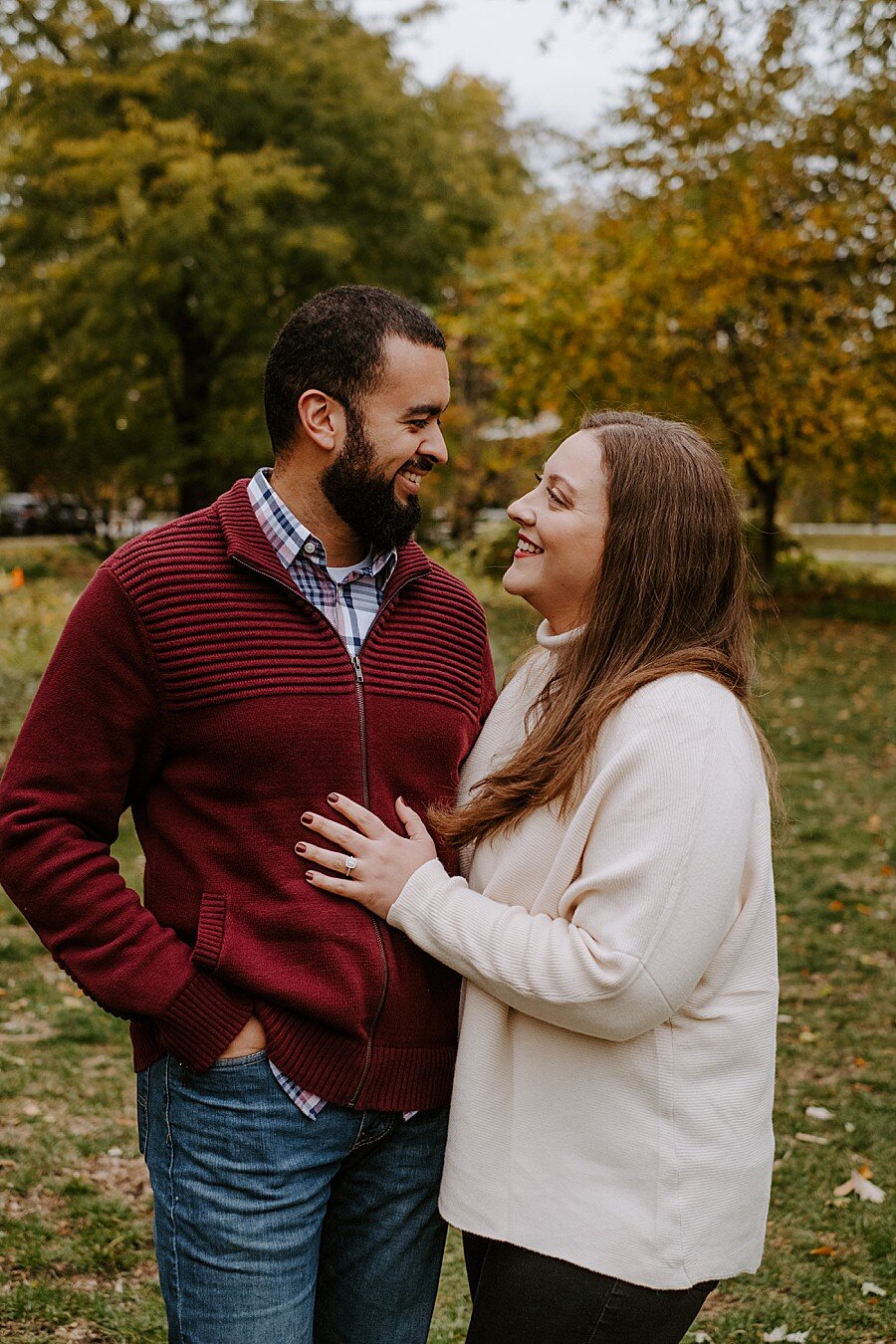 chicago engagement photographer, fall engagement photos, chicago engagement photos, Illinois wedding photographer, Chicago wedding photographer