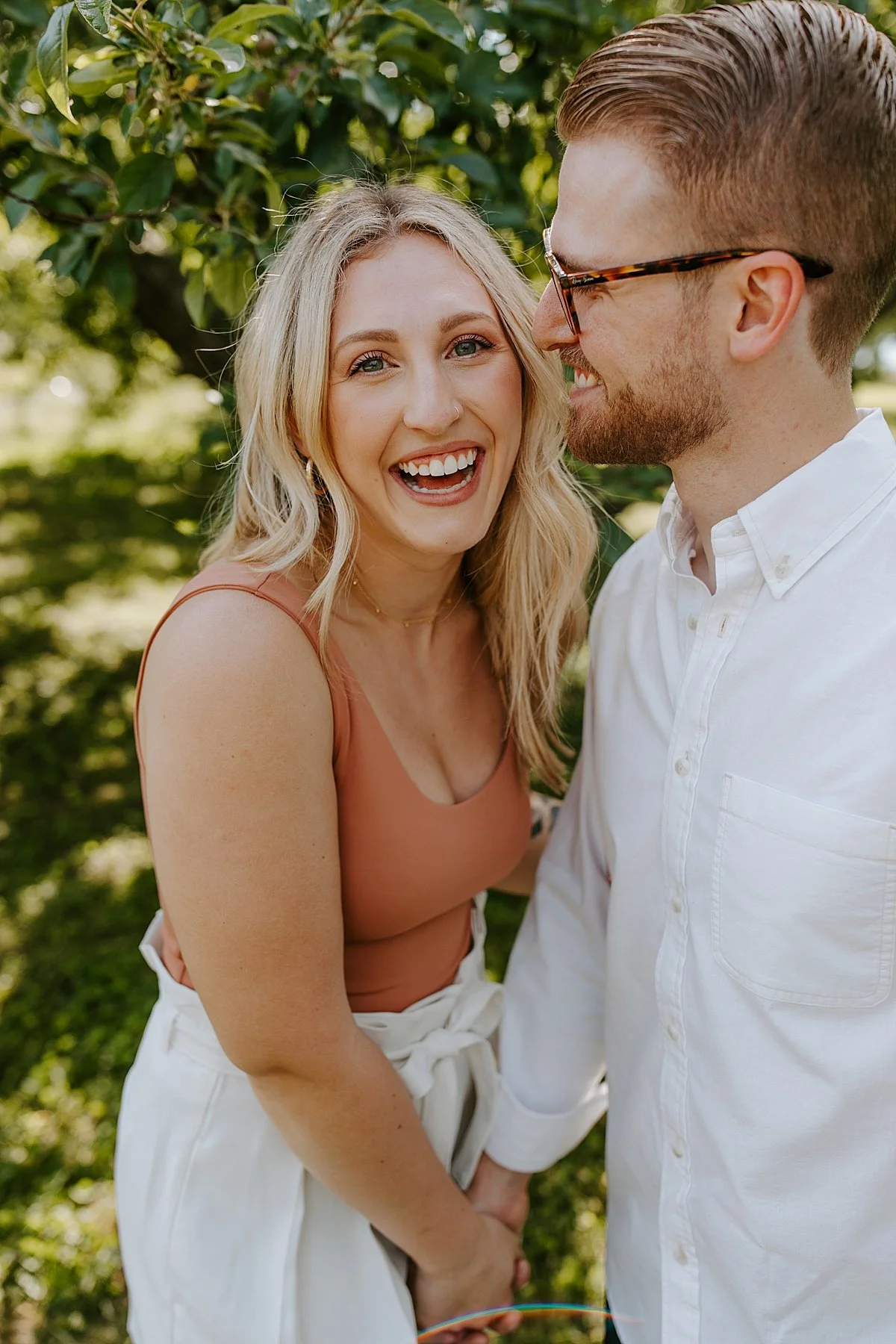 Haley &amp; Drew | Chicago Botanical Gardens Engagement | Chicago, Illinois
