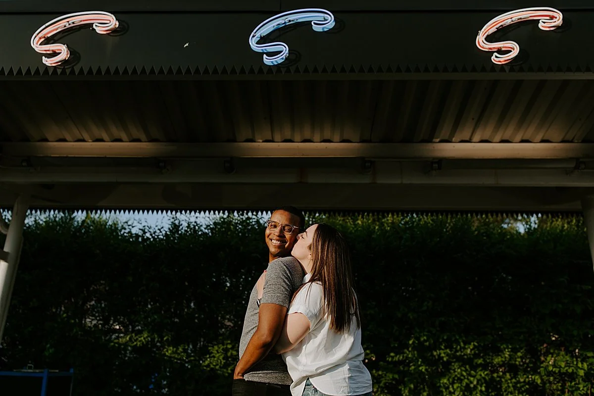 Rachel &amp; Jonathan | Lakefront Engagement | Chicago Illinois