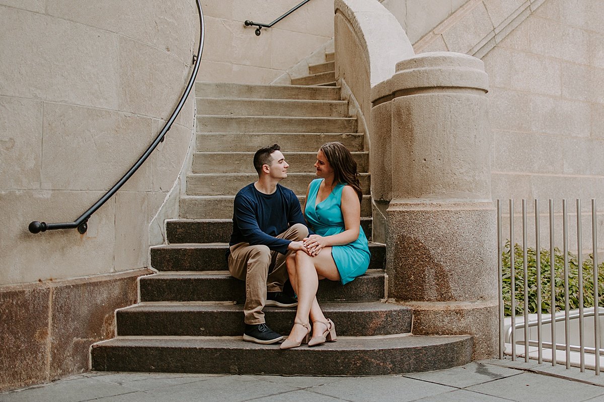 Elaine &amp; John | Riverwalk Engagement | Chicago, Illinois