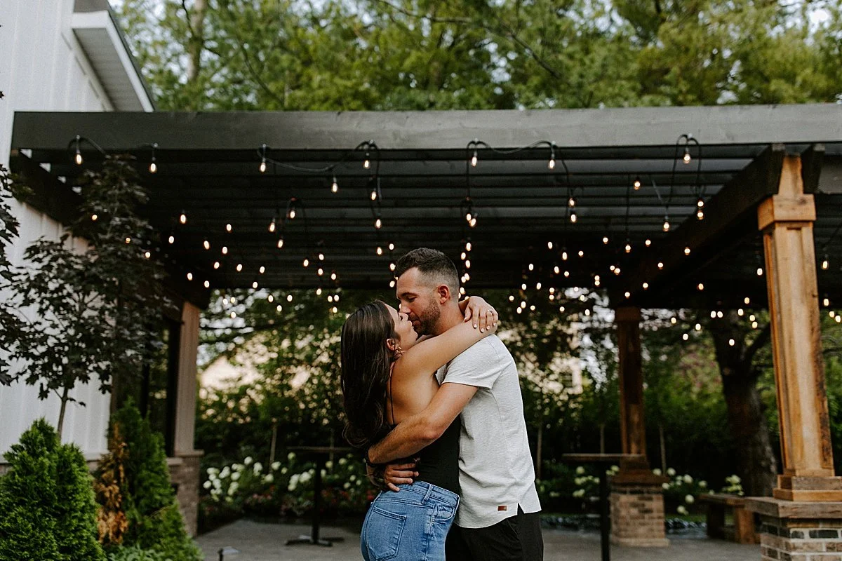 Alyssa &amp; Adam | The Farmhouse Engagement | Plainfield, Illinois