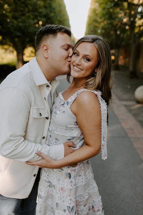 Kim &amp; Tyler | Chicago Botanical Gardens Engagement | Chicago, Illinois