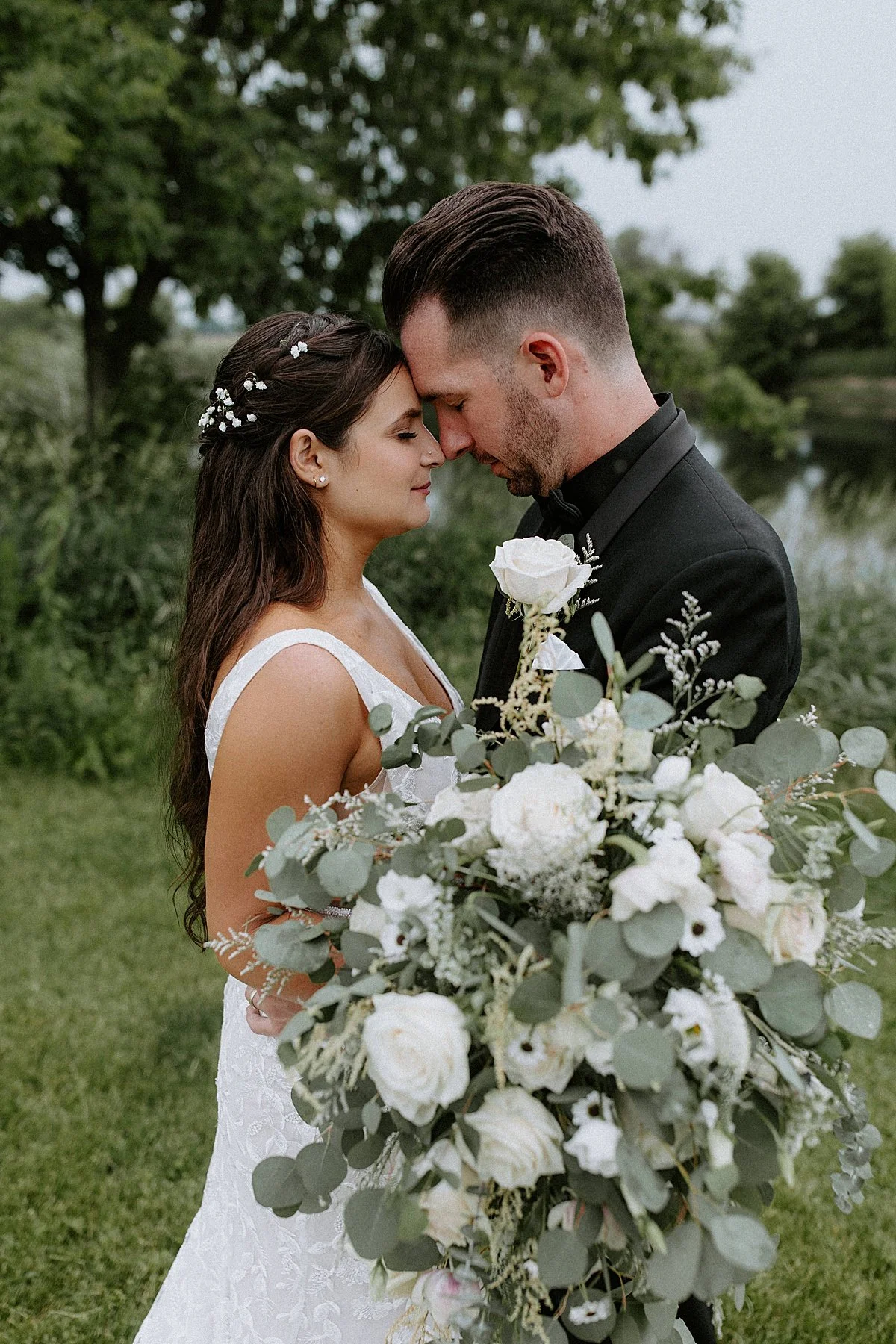 Alyssa &amp; Adam | The Farmhouse Wedding | Plainfield, Illinois