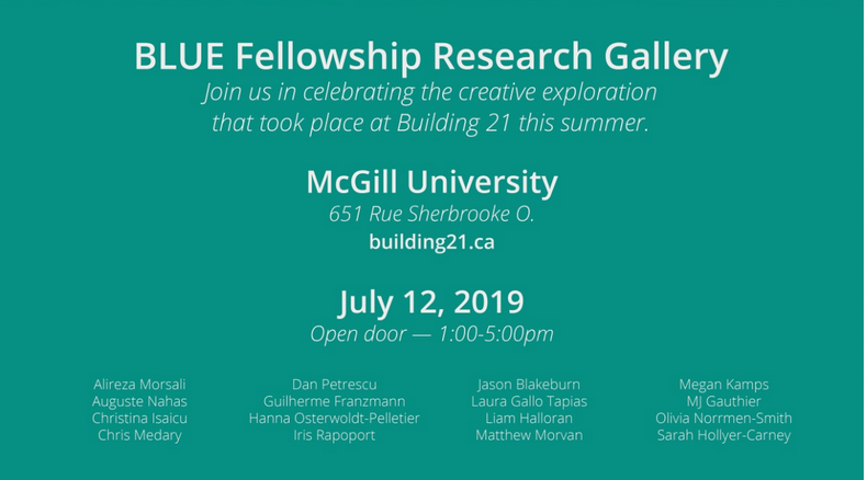 2019 BLUE Research Gallery