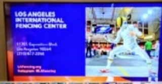 @lafencing was on @ktlaweekendam a @ktla5news program in Los Angeles. @nick_itkin provided instruction and fencing was declared &quot;an officially safe activity&quot;.
We'll take it...
#losangelesinternationalfencingcenter #laifc #lafencing #golaifc