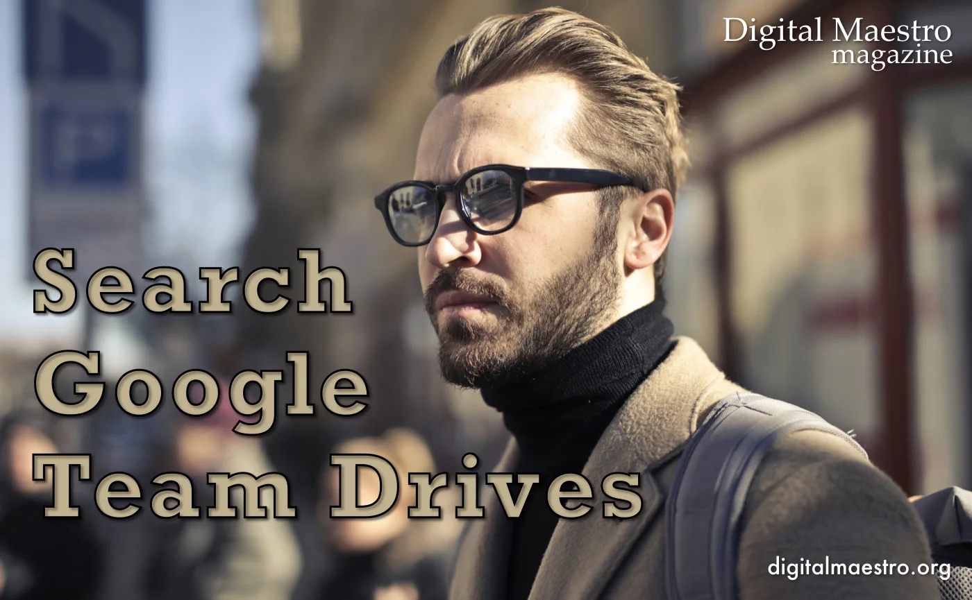 Search within Google Team Drives