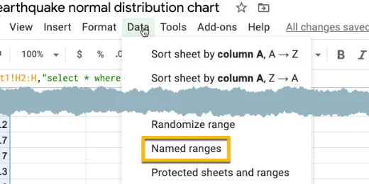 Named Range option