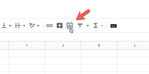 Create chart button