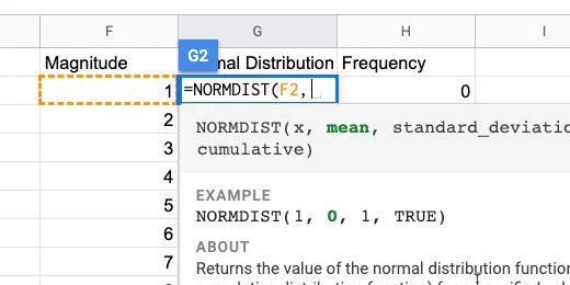 The first function parameter