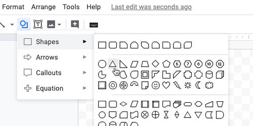Basic Geometric Shapes With Google Drawings Digital Maestro Magazine