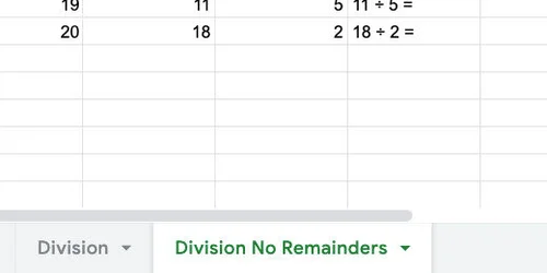 Basic math problem generator with google sheets — Digital ...