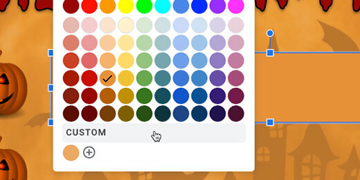 custom color option