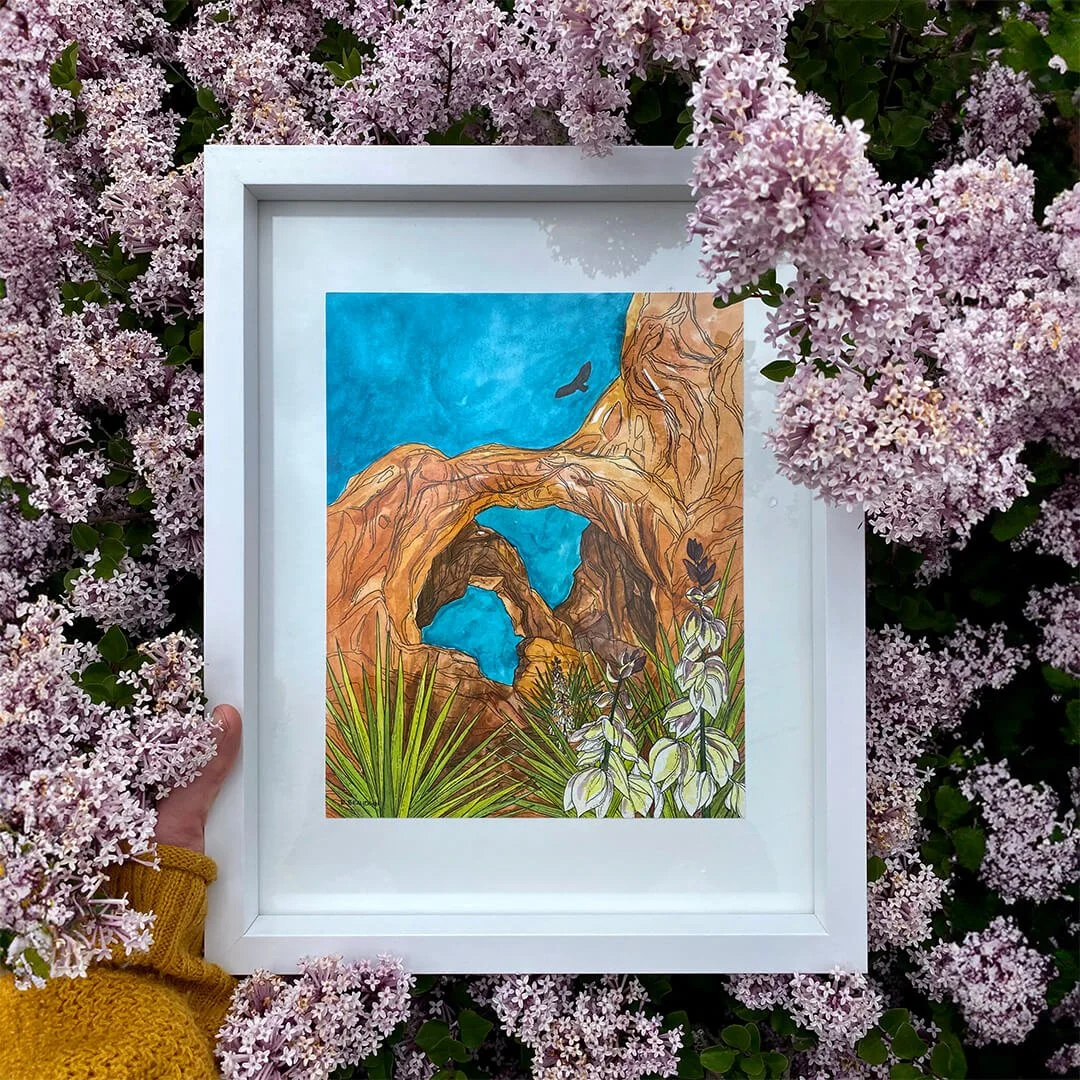 Double Arch 8x10" Original