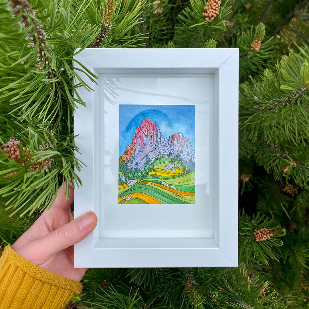 Rosi Peak 3x4" Original