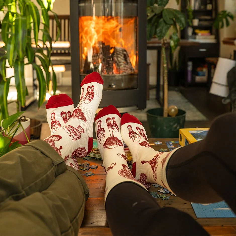 Mushroom Forager Socks