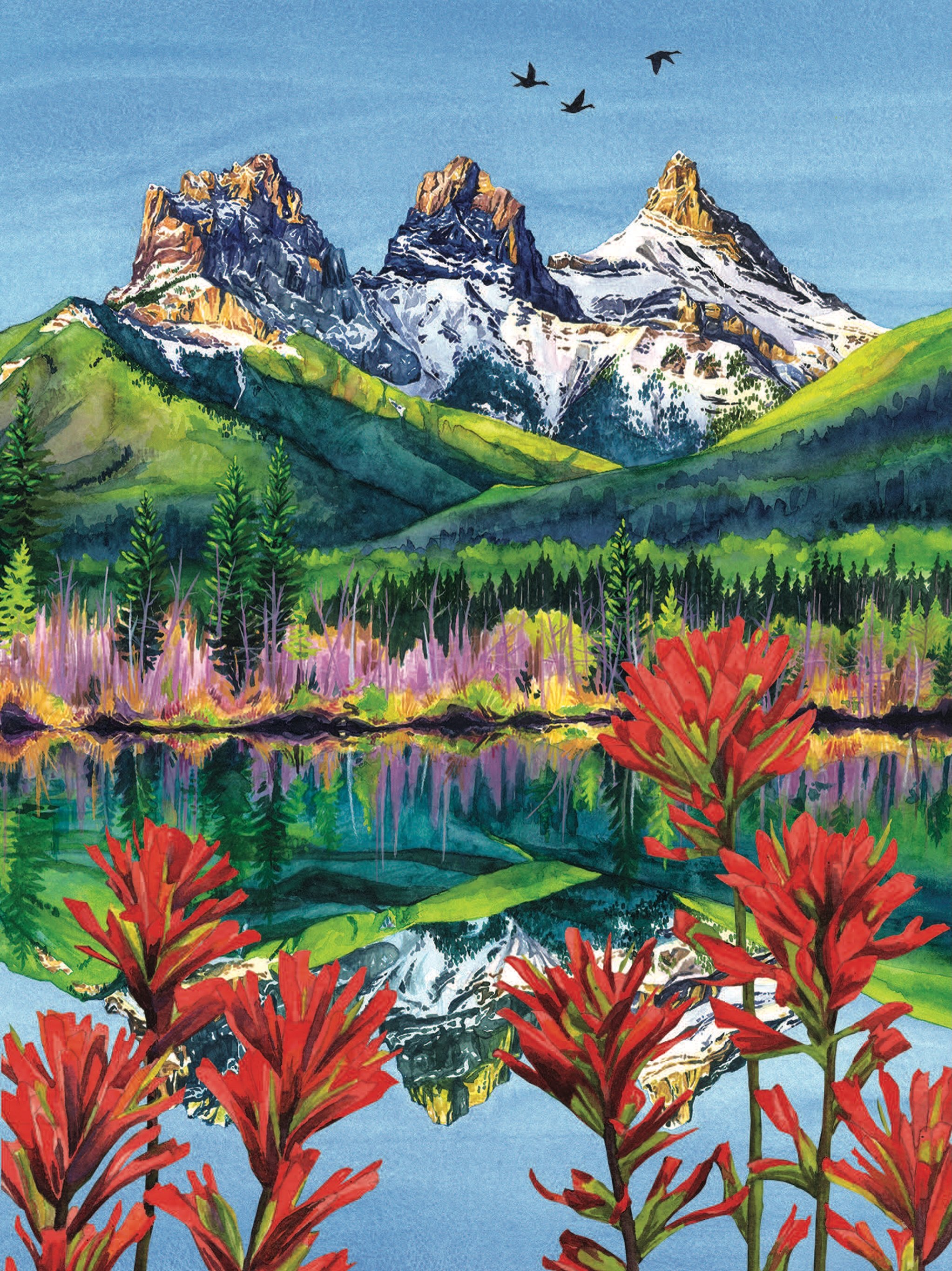 My submission for the #villagerartist2027 puzzle art search! I discovered @villagerpuzzles a few years ago and was blown away at their amazing artwork, quality and business model of supporting Canadian women artists. It would be such a dream come tru
