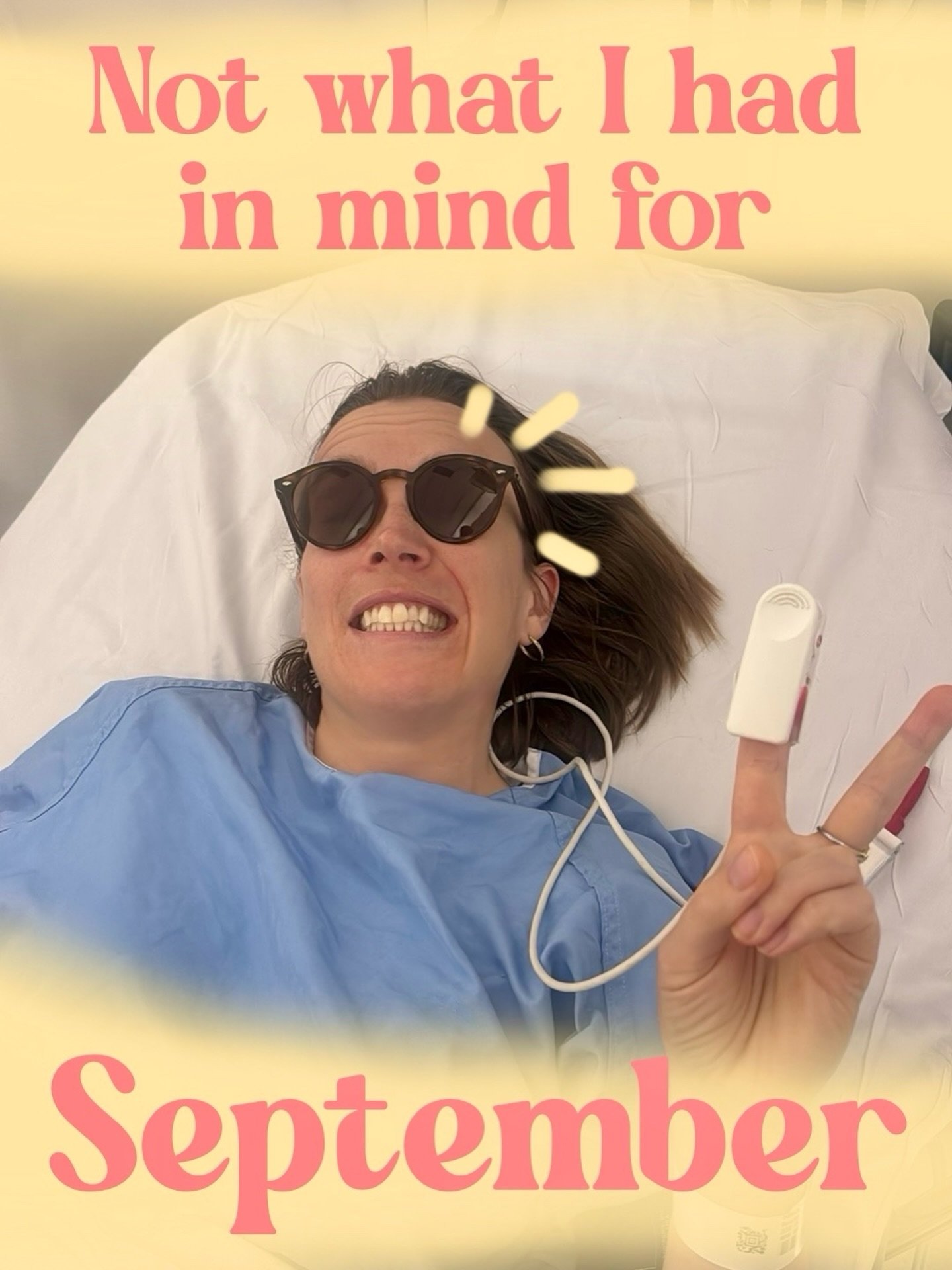 Hi pals. I&rsquo;ve been very quiet on all fronts for the last couple of weeks (sorry if you&rsquo;re waiting on a response from me), and I wanted to fill you in on what&rsquo;s been going on.⁣⁣
⁣⁣
On September 11th I woke up to my alarm, reached for