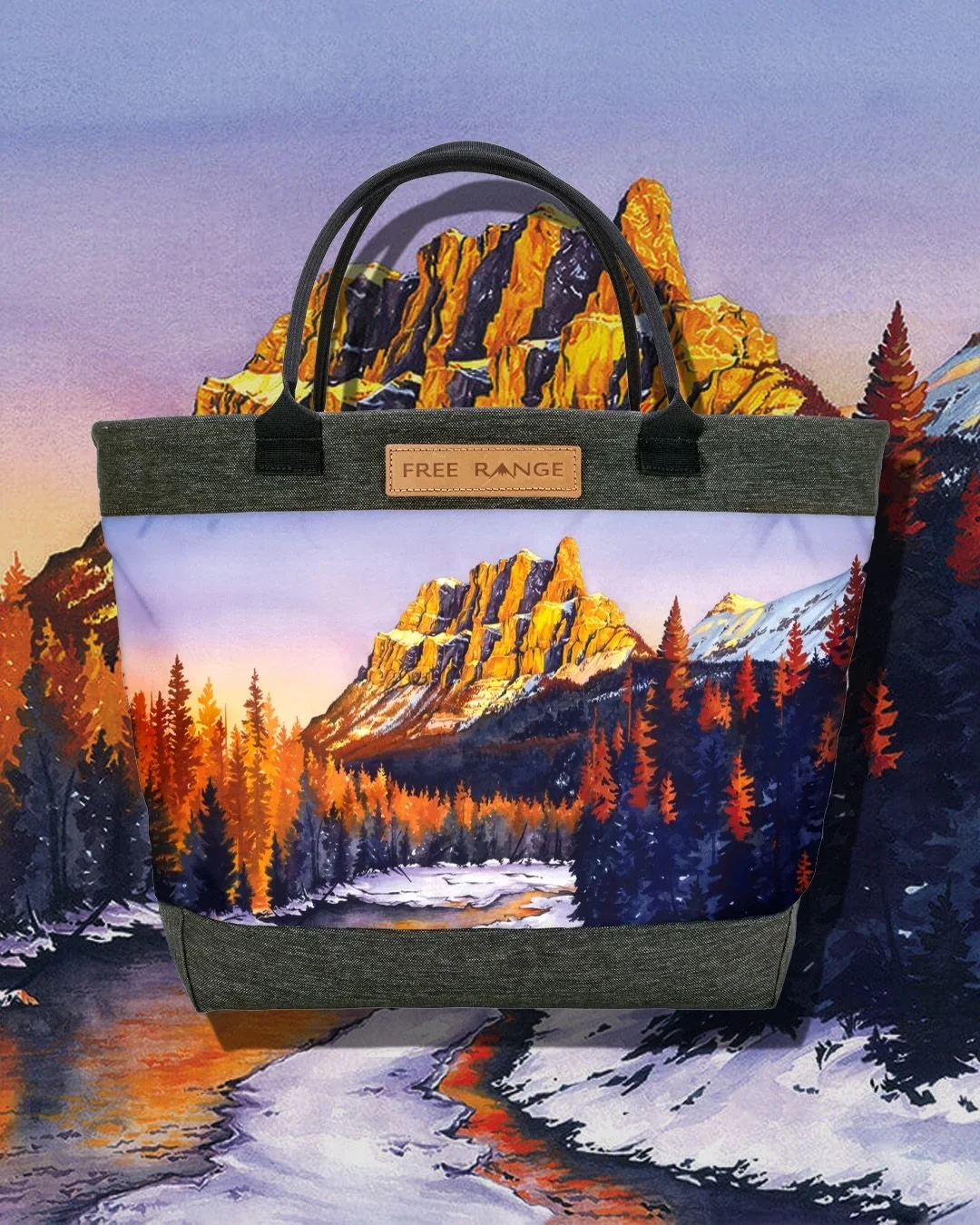 Today is the final day to order one of these limited edition canvas bags from @freerangeequipment ! I was so honoured when they asked me to be their Artist of the Week, they&rsquo;re an amazing small handmade business in Oregon and exactly the type o