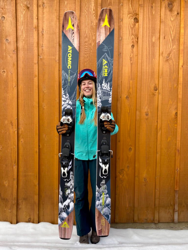Topsheet Graphic for CMH Heli-Skiing - 2022/2023 season